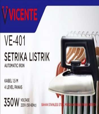 Setrika Vicente 350w