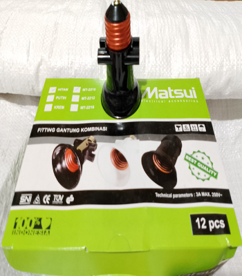 Fiting Kombinasi Hitam Matsui Mt-2210