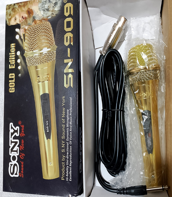 Mic+Kabel Gold Sony