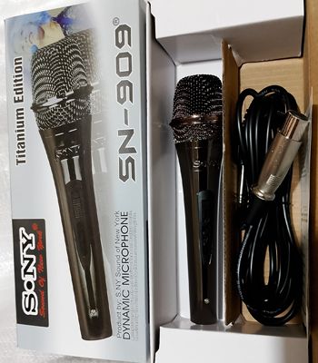 Mic+Kabel Titanium Sony