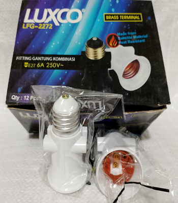 Fiting Kombinasi Putih Luxco