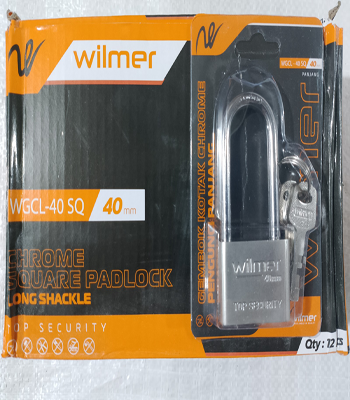 Gembok Chrome Panjang 40mm Wilmer