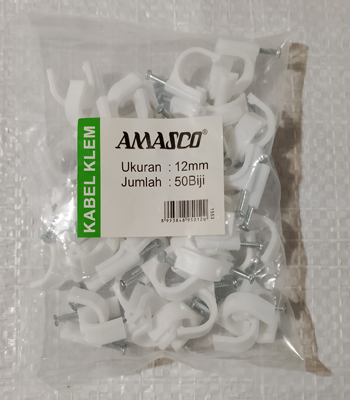 Klem Kabel 12mm Amasco