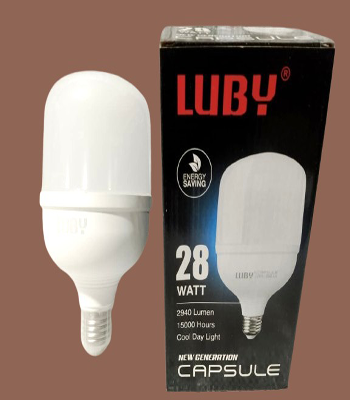 Lampu Led Luby Capsule 28w