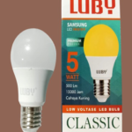 Lampu Led Luby New Classic 5w Kuning