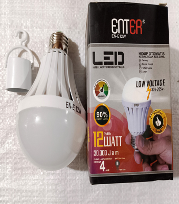 LAMPU LED SENSOR+E 12W ENTER