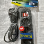 VICENTE STOP KONTAK VE-1031 T3 3M HITAM