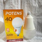 LAMPU LED 40 WATT BULAT POTENS