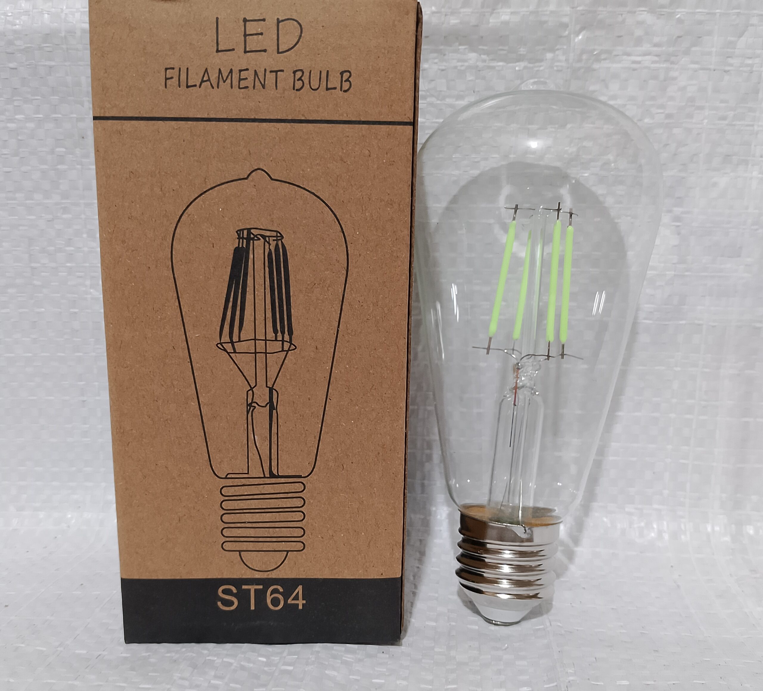 LED FILAMENT BULB HIJAU 4W