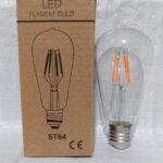 LED FILAMENT BULB PINK 4W