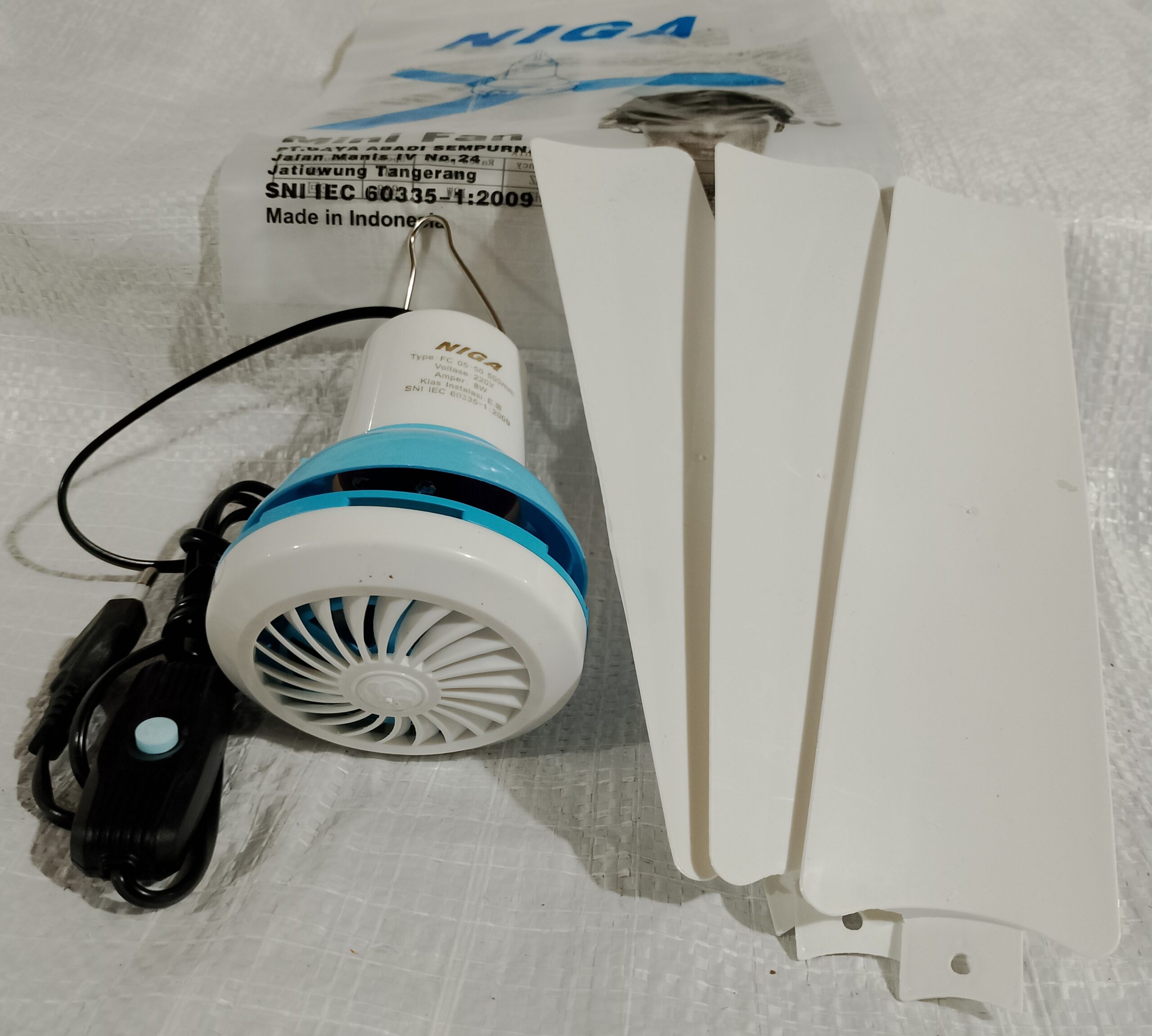 MINI FAN NIGA 8W