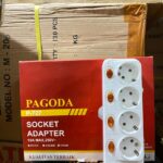 STOP KONTAK ADAPTER 4 LUBANG PAGODA